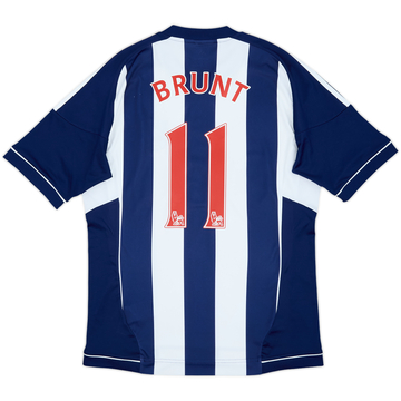 2012-13 West Brom Home Shirt Brunt #11 - 6/10 - (M)