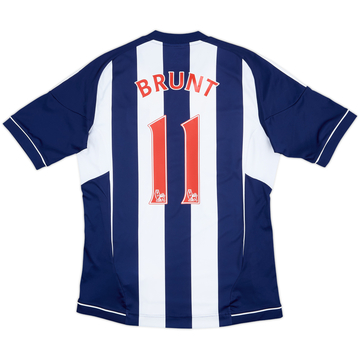 2012-13 West Brom Camiseta Local Brunt #11 - 7/10 - (M)