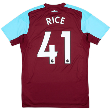 2017-18 West Ham Home Shirt Rice #41 - 9/10 - (M)