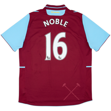 2012-13 West Ham Home Shirt Noble #16 - 6/10 - (XL)