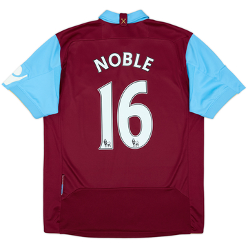 2010-11 West Ham Home Shirt Noble #16 - 9/10 - (S)
