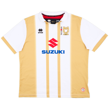 2018-19 MK Dons Home Shirt - 9/10 - (XS)