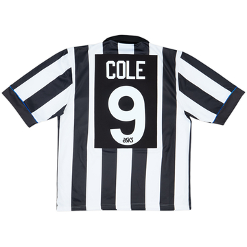 1993-95 Newcastle Home Shirt Cole #9 - 9/10 - (L)