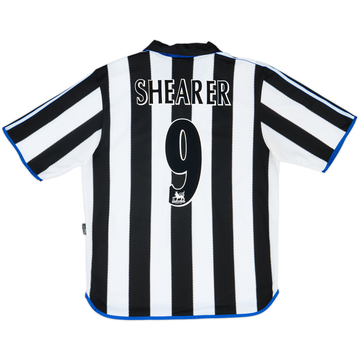 2000-01 Newcastle Home Shirt Shearer #9 - 9/10 - (L)
