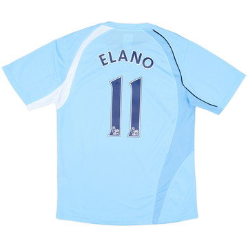 2008-09 Manchester City Home Shirt Elano #11 - 8/10 - (M)