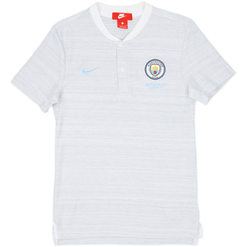 2018-19 Manchester City Polo Shirt - 8/10 - (S)