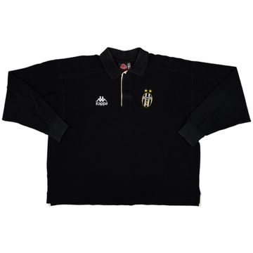 1998-99 Juventus Kappa Polo L/S Shirt - 9/10 - (XL.Boys)