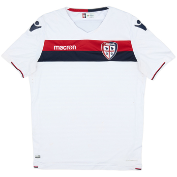 2017-18 Cagliari Away Shirt - 7/10 - (XL)