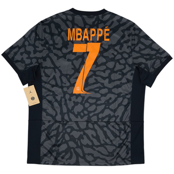 2023-24 Paris Saint-Germain Third Shirt Mbappe #7 (XL)
