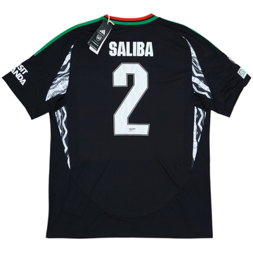 2024-25 Arsenal Away Shirt Saliba #2 (XL)