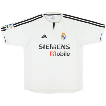 2003-04 Real Madrid Home Shirt - 4/10 - (M)
