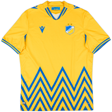 2021-22 APOEL Nicosia Home Shirt - 9/10 - (L)