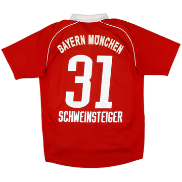 2005-06 Bayern Munich Home Shirt Schweinsteiger #31 - 7/10 - (XL.Boys)