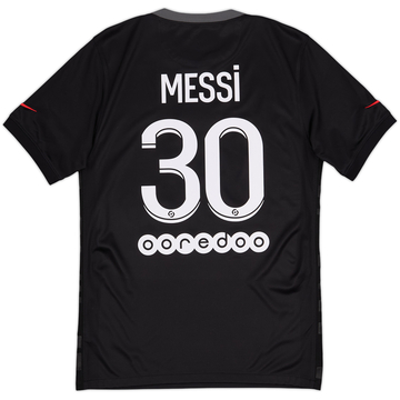 2021-22 Paris Saint-Germain Third Shirt Messi #30 - 8/10 - (S)
