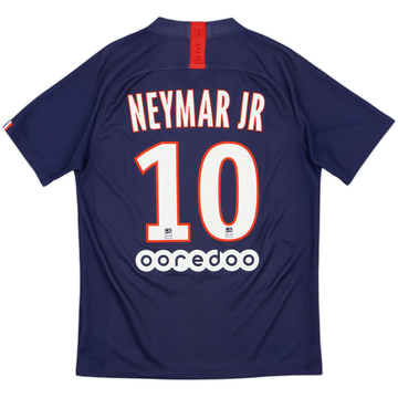 2019-20 Paris Saint-Germain Home Shirt Neymar Jr #10 - 6/10 - (M)