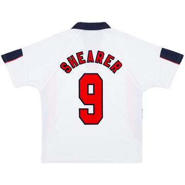 1997-99 England Home Shirt Shearer #9 - 5/10 - (M)