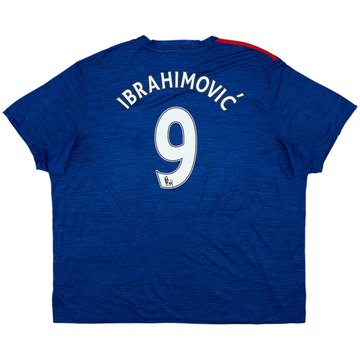 2016-17 Manchester United Away Shirt Ibrahimovic #9 - 8/10 - (3XL)