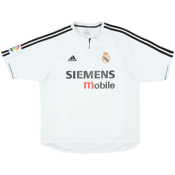 2003-04 Real Madrid Home Shirt - 5/10 - (L)