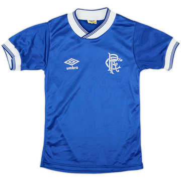 1984-87 Rangers Home Shirt - 10/10 - (S.Boys)