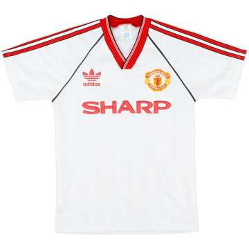1988-90 Manchester United Away Shirt - 9/10 - (Y)