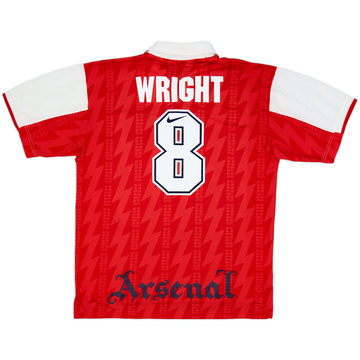 1994-96 Arsenal Home Shirt Wright #8 - 8/10 - (XL)