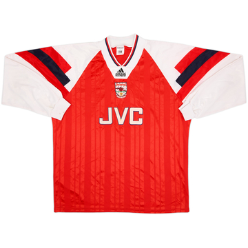 1992-94 Arsenal Authentic Home L/S Shirt - 7/10 - (L/XL)