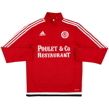 2015-16 Annecy adidas 1/4 Zip Drill Top - 6/10 - (M)