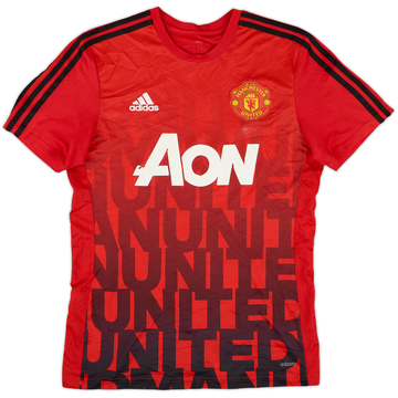 2016-17 Manchester United adidas Training Shirt - 5/10 - (M)
