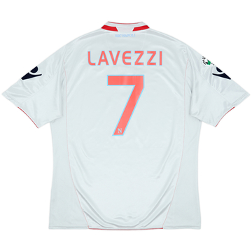 2009-10 Napoli Away Shirt Lavezzi #7 - 9/10 - (XXL)
