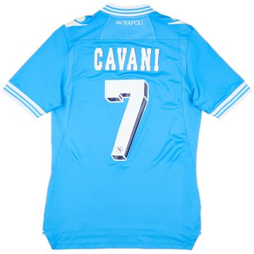 2012-13 Napoli Home Shirt Cavani #7 - 6/10 - (L)