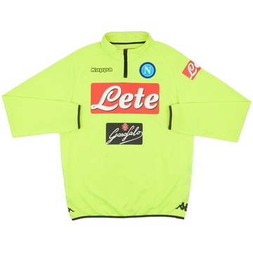 2016-17 Napoli Kappa 1/4 Zip Drill Top - 6/10 - (XXL)