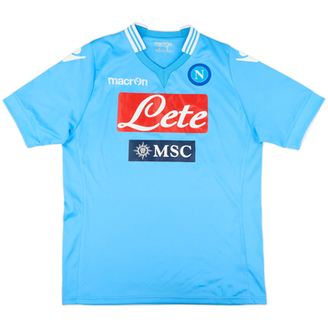 2013-14 Napoli Home Shirt - 10/10 - (M)