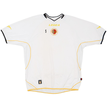 2007-08 Ascoli Legea Player Issue Training Shirt #5 - 8/10 - (XL)