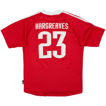 2000-01 Bayern Munich CL Home Shirt Hargreaves #23 - 6/10 - (S)