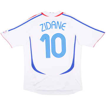 2006 France Away Shirt Zidane #10 - 6/10 - (XL)