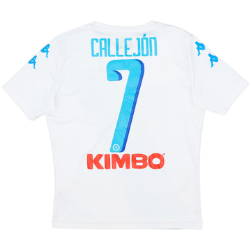 2016-17 Napoli Away Shirt Callejon #7 - 6/10 - (S.Boys)