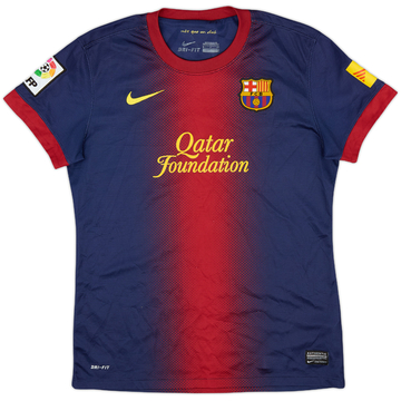 2012-13 Barcelona Home Shirt - 8/10 - (Women's S)