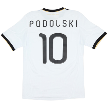 2010-11 Germany Home Shirt Podolski #10 - 6/10 - (XL.Boys)