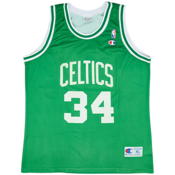 1998-06 Boston Celtics Pierce #34 Champion Away Jersey - 7/10 - (XL)