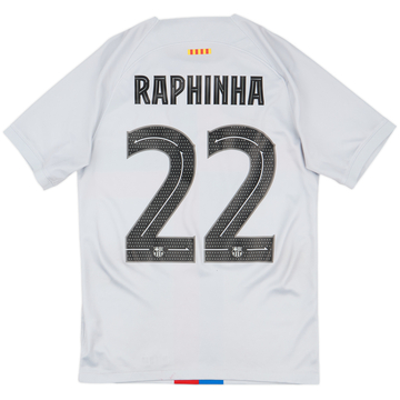 2022-23 Barcelona Third Shirt Raphinha #22 - 8/10 - (S)