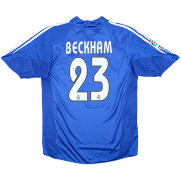 2004-05 Real Madrid Third Shirt Beckham #23 - 7/10 - (S)