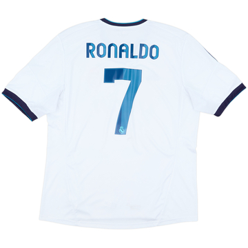 2012-13 Real Madrid Home Shirt Ronaldo #7 - 6/10 - (XL)