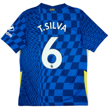 2021-22 Chelsea Home Shirt T.Silva #6 - 7/10 - (M)