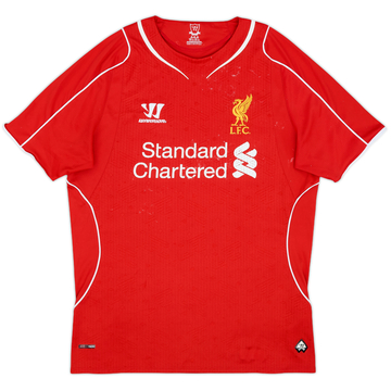 2014-15 Liverpool Home Shirt - 4/10 - (M)