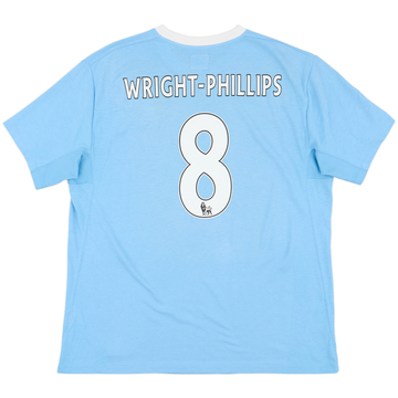 2009-10 Manchester City Home Shirt Wright-Phillips #8 - 7/10 - (L)