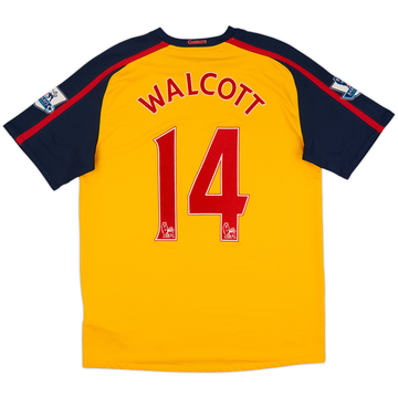 2008-09 Arsenal Away Shirt Walcott #14 - 8/10 - (L)