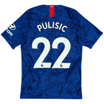 2019-20 Chelsea Home Shirt Pulisic #22 - 8/10 - (S)
