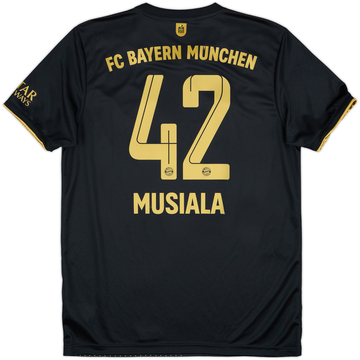 2021-22 Bayern Munich Away Shirt Musiala #42 - 9/10 - (L)