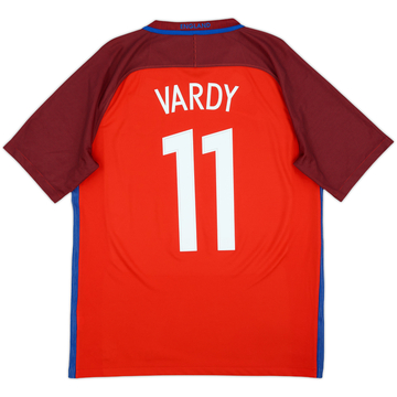 2016-17 England Away Shirt Vardy #11 - 8/10 - (M)