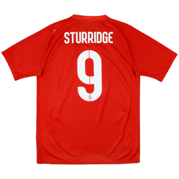 2014-15 England Away Shirt Sturridge #9 - 9/10 - (M)